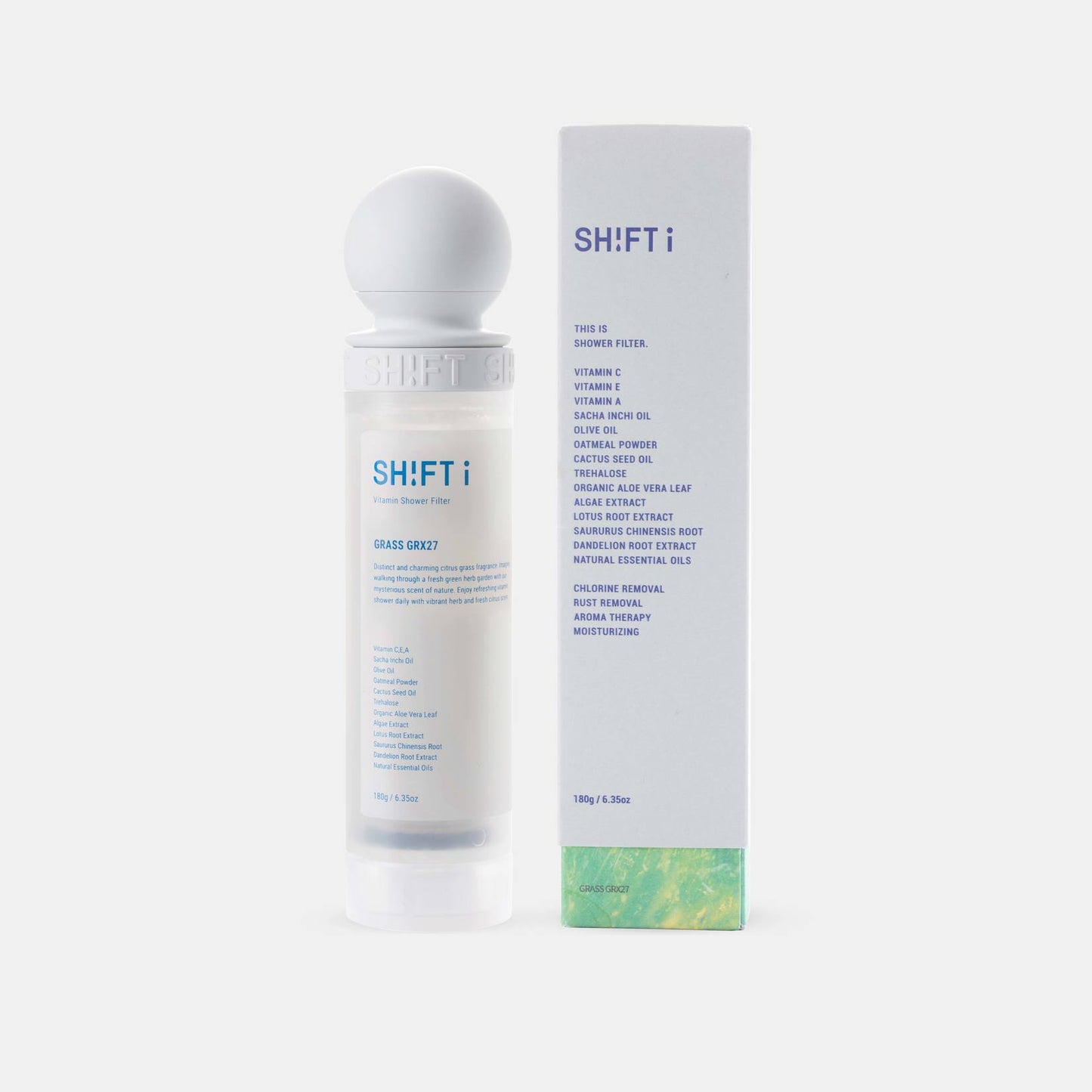 Shower Filter Grass | Grass Shower Filter | SHIFT