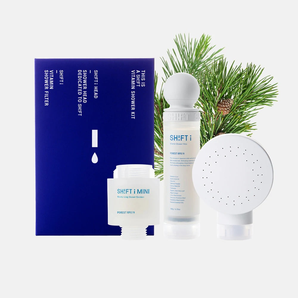 vitamin shower filter kit - removes chlorine and rust , hydrates skin and reduce hair fall