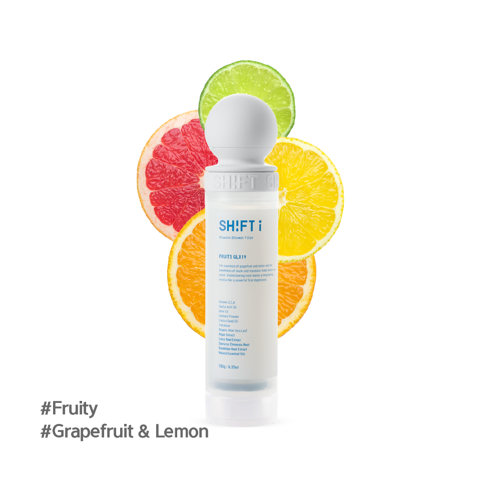 shift vitamin shower filter - highly efficient hard water filter -totally removes chlorine , rust and dirt while deeply hydrates skin and hair